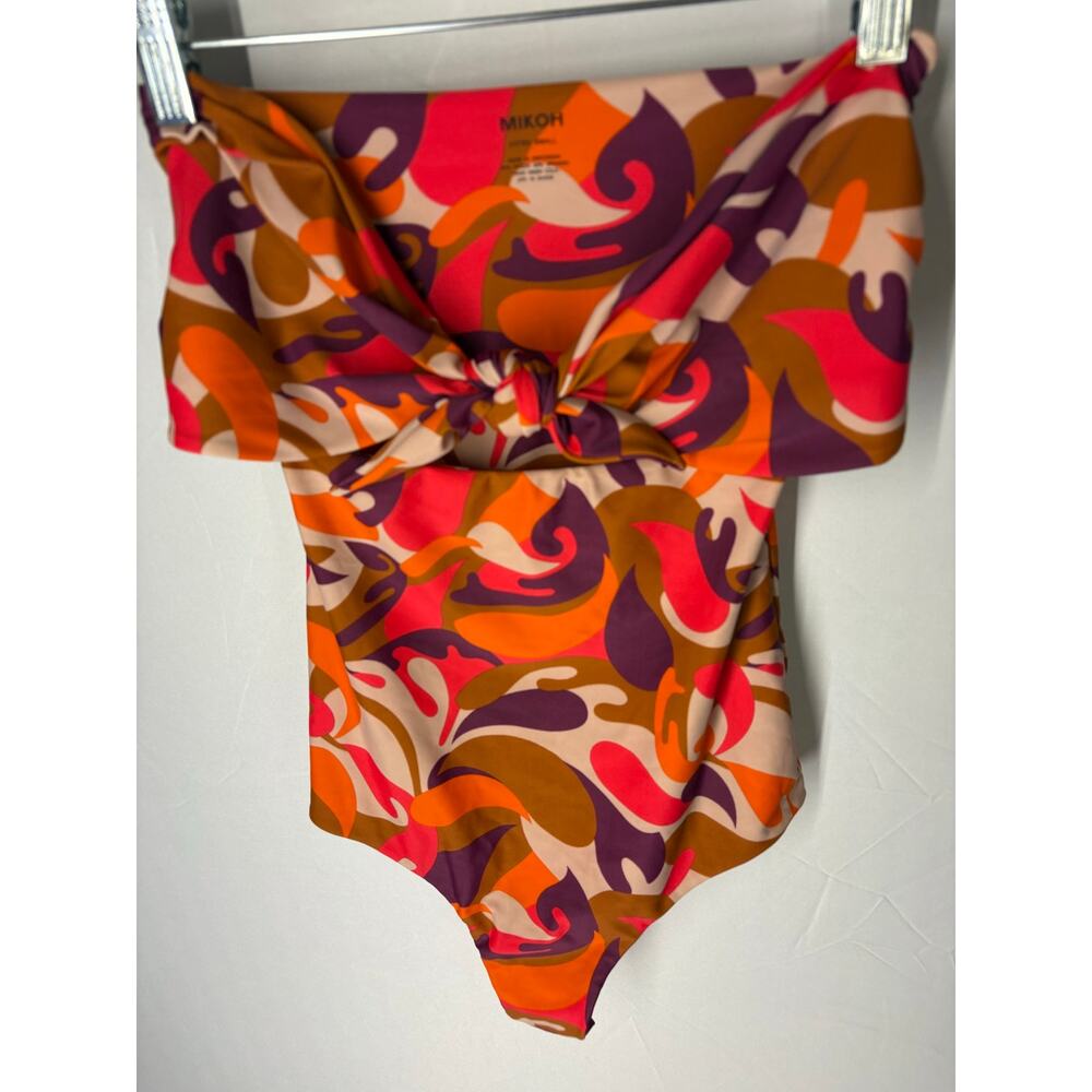 MIKOH Retro Psychedelic Alapaki One Piece Swimsuit XS - Picture 2 of 8